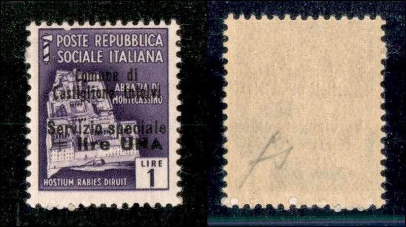 Italia / Emissioni Locali / Castglione D'intelvi / Posta Ordinaria