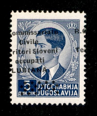 Italia / Occupazioni II Guerra Mondiale / Lubiana / Posta Ordinaria