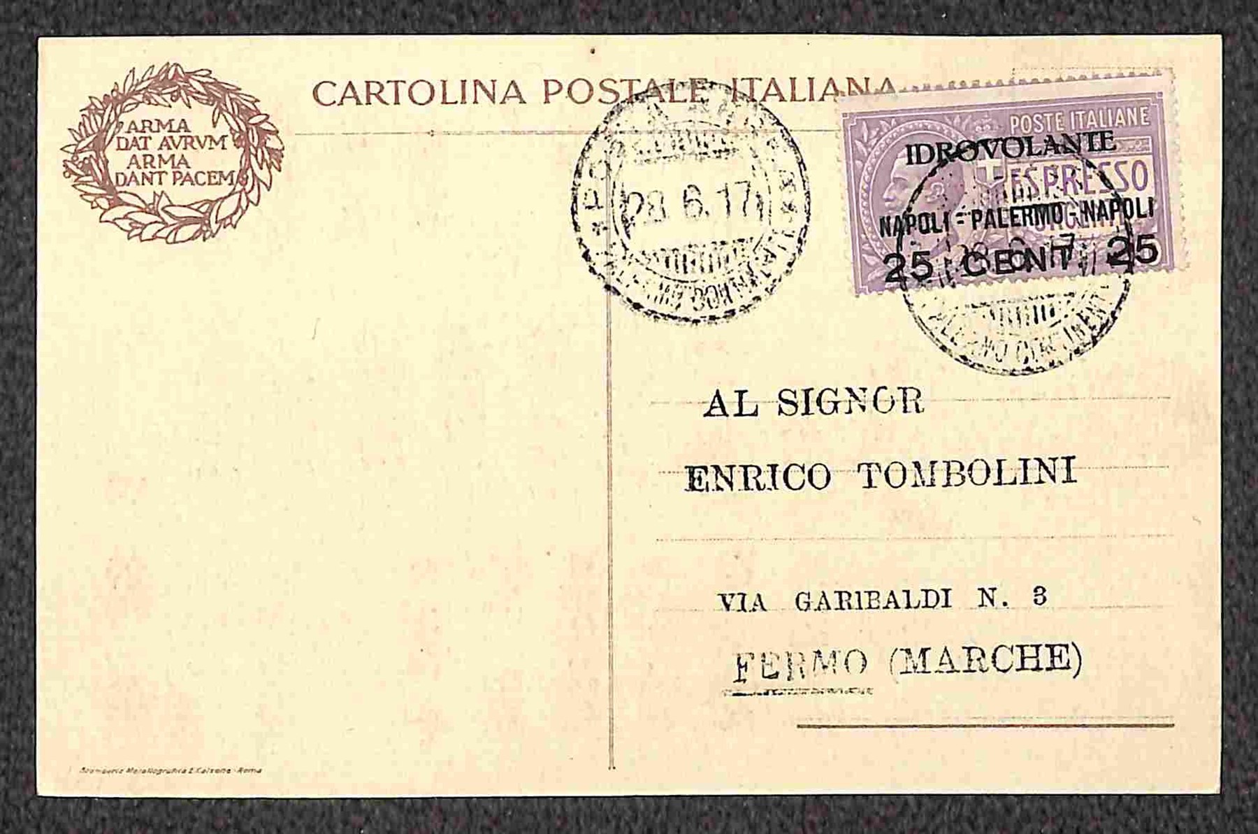 Italia / Regno / Vittorio Emanuele III / Aerogrammi