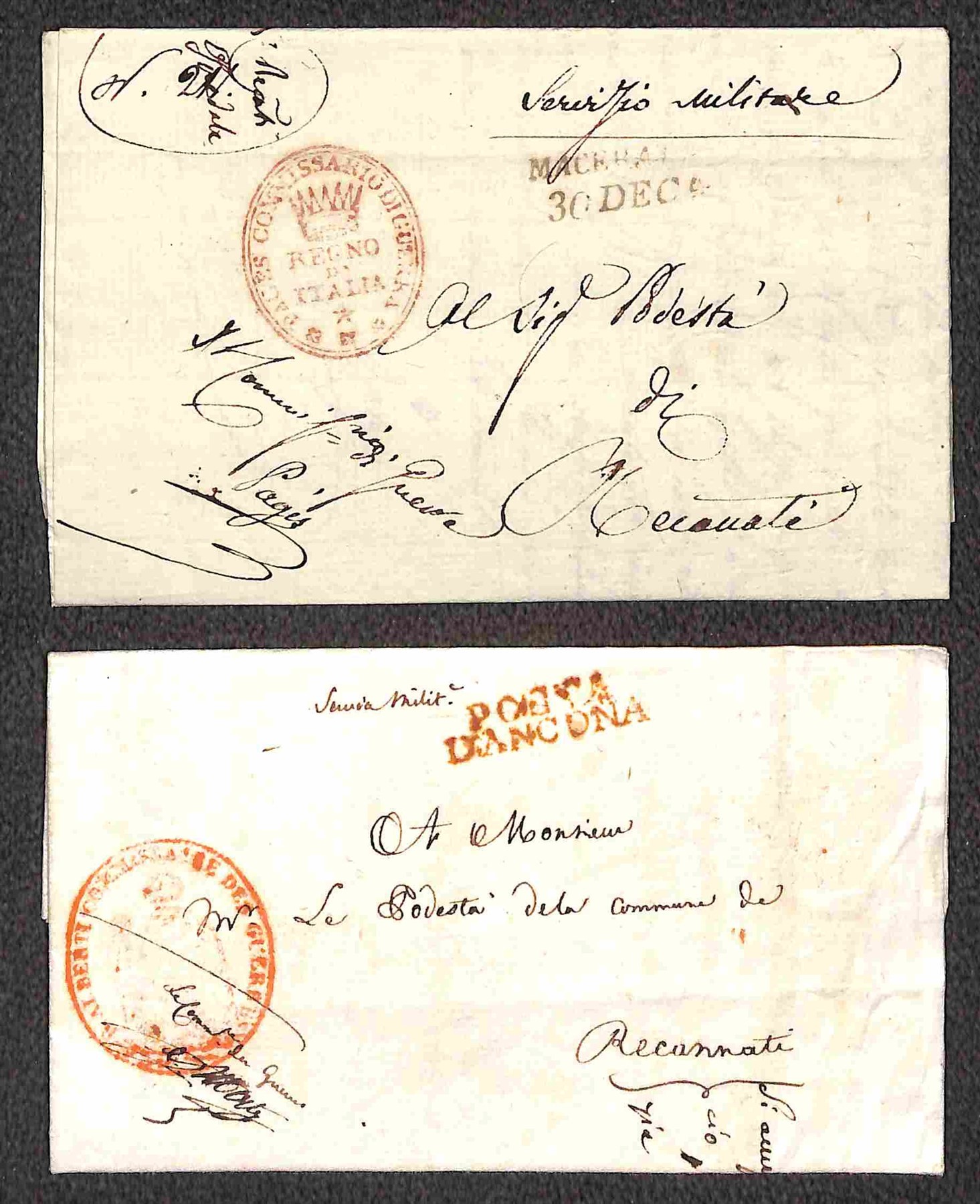 Italia / Prefilateliche