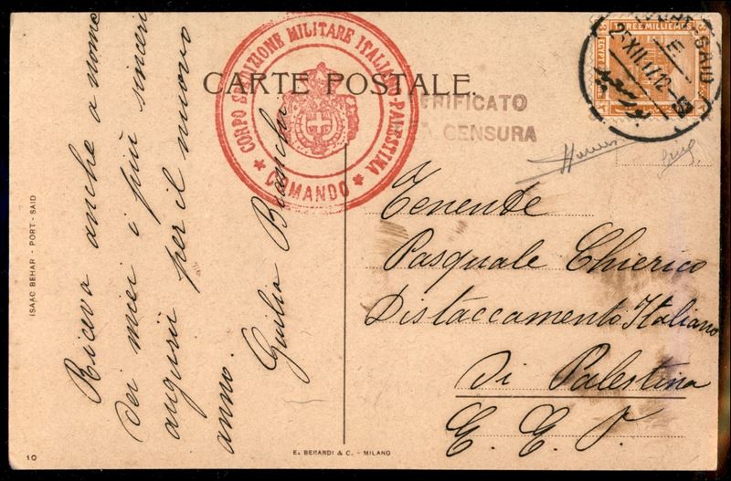 Italia / Regno / Vittorio Emanuele III / Posta Militare