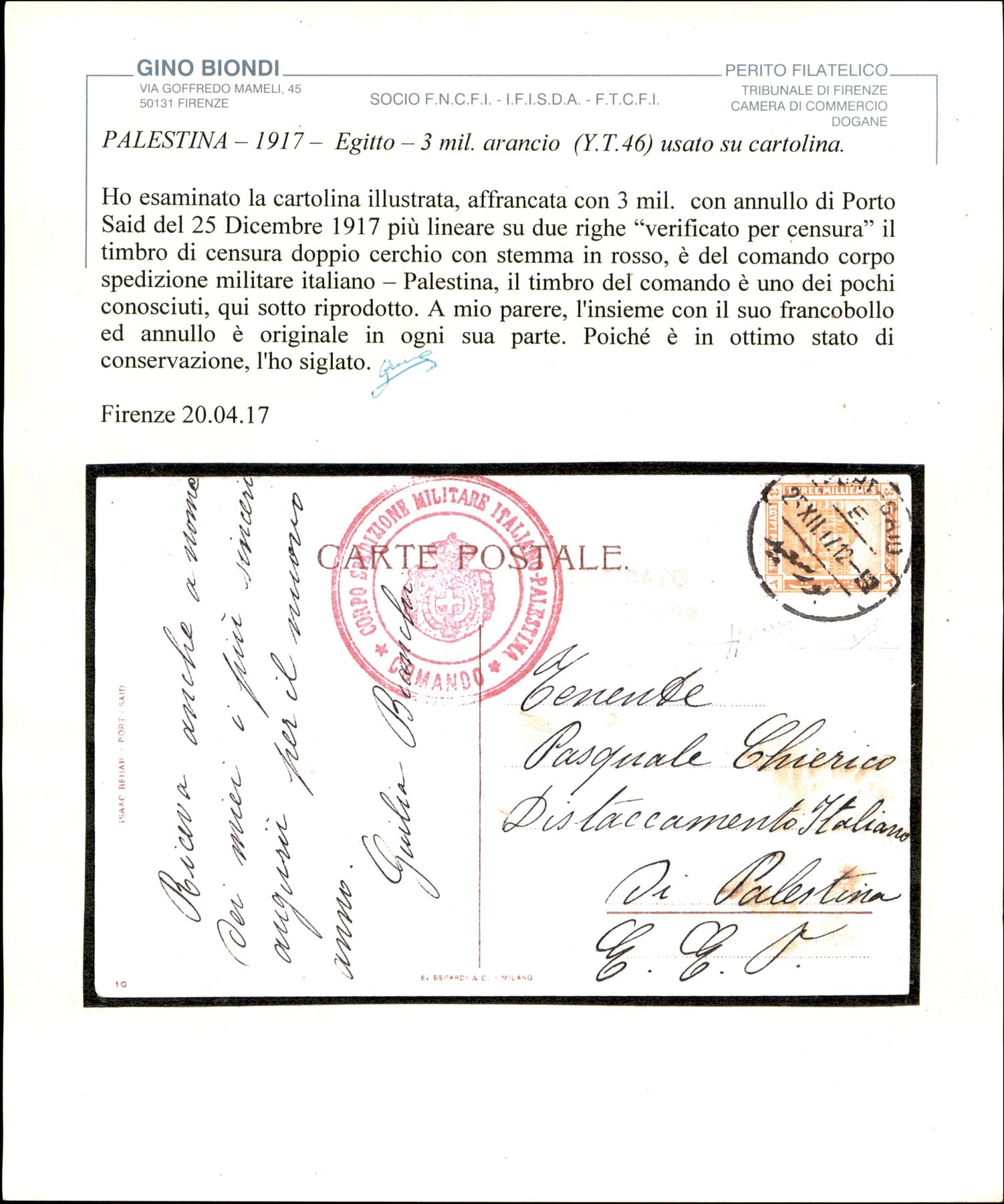Italia / Regno / Vittorio Emanuele III / Posta Militare
