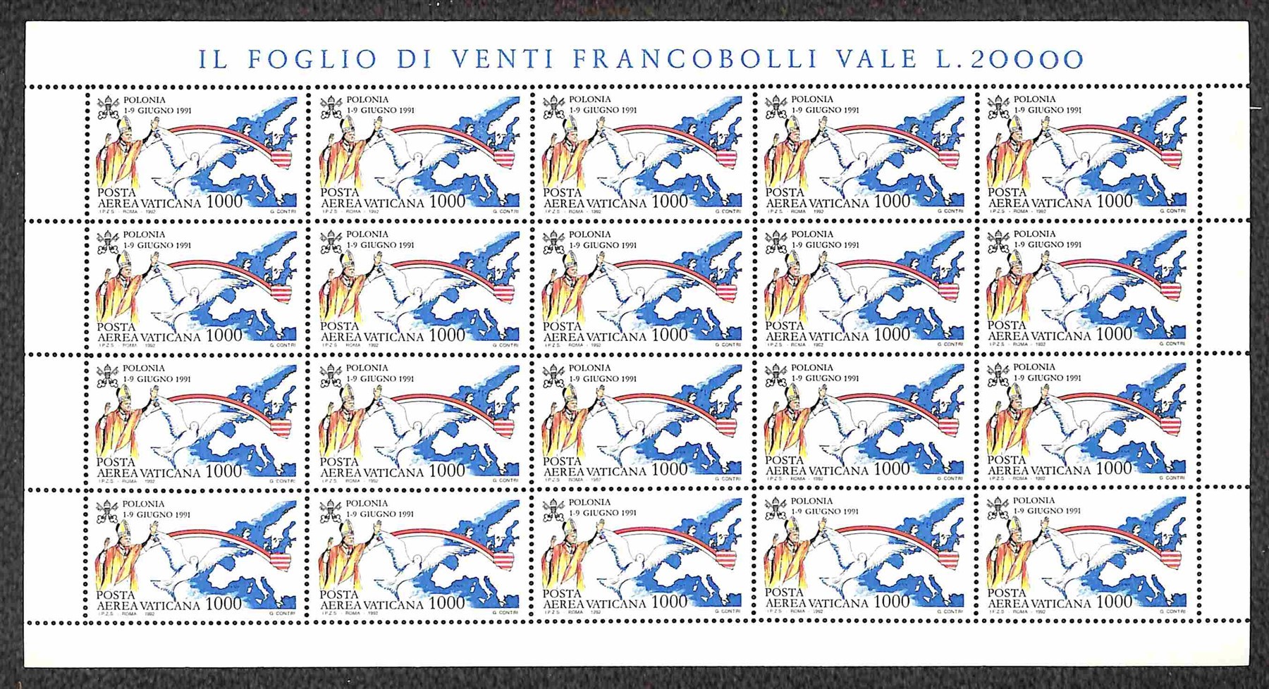 Vaticano / Posta Aerea
