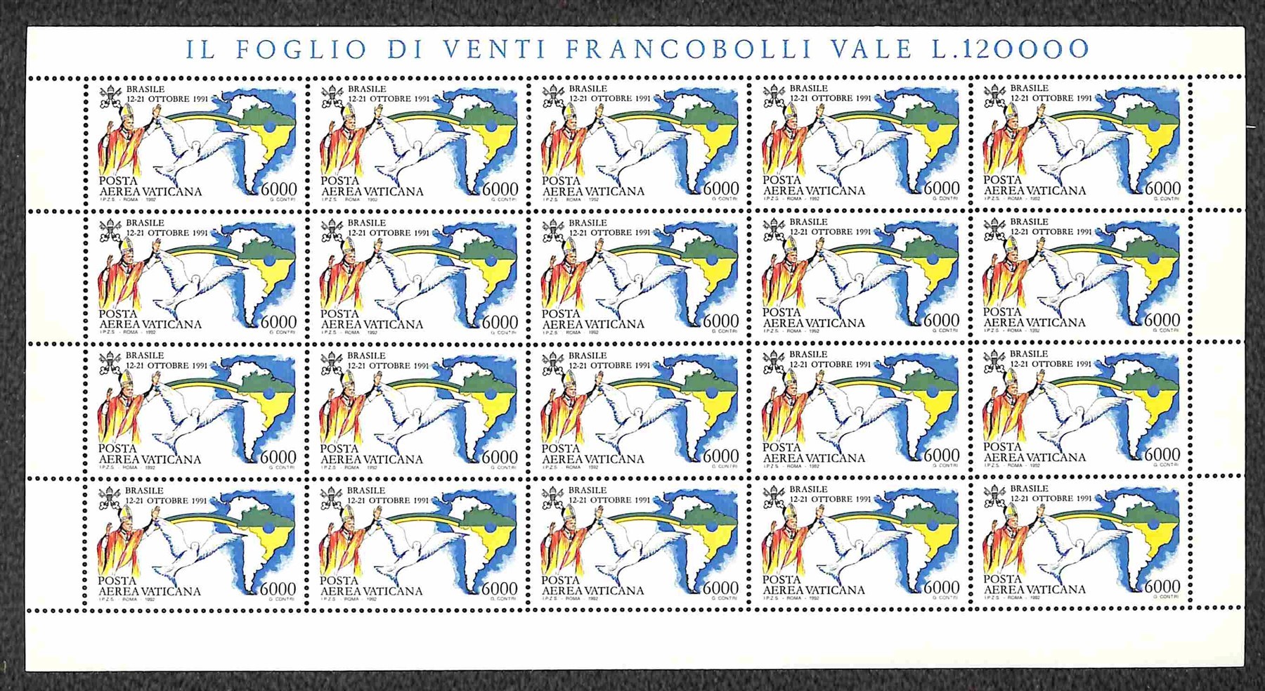 Vaticano / Posta Aerea