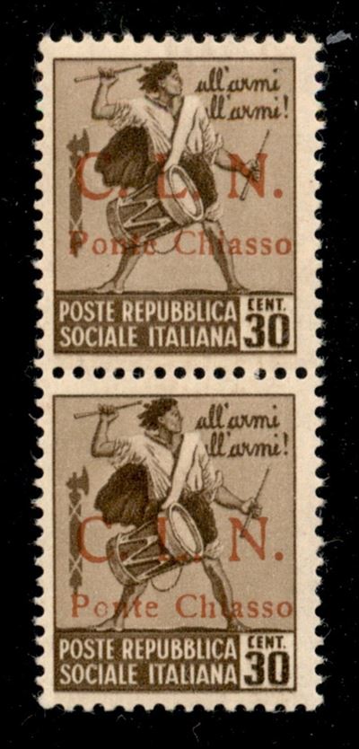 Italia / C.L.n. / Ponte Chiasso / Posta Ordinaria