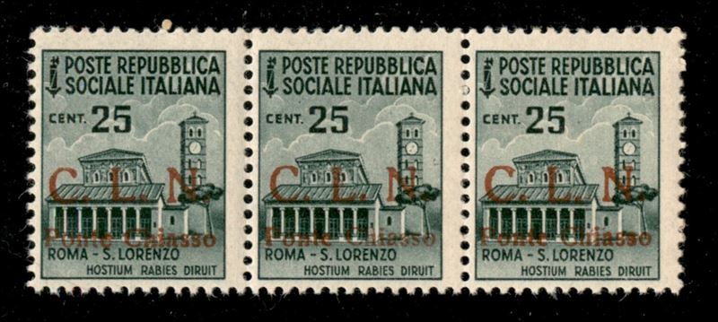 Italia / C.L.n. / Ponte Chiasso / Posta Ordinaria