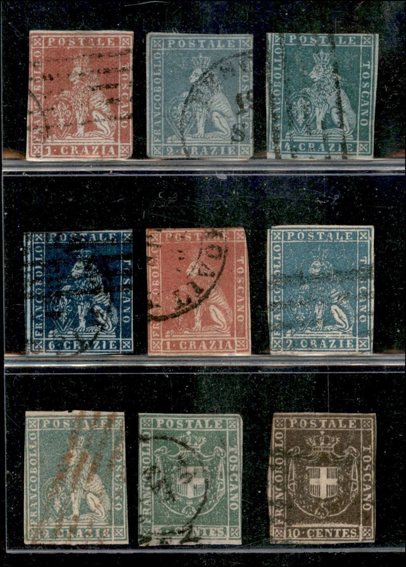 ITALIA / Antichi Stati Italiani / Toscana / Posta ordinaria