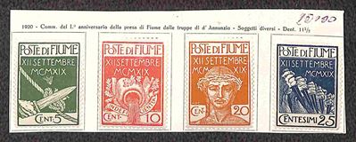 Italia / Occupazioni i Guerra Mondiale / Fiume / Posta Ordinaria