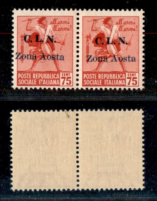 ITALIA / C.L.N. / Aosta / Posta ordinaria