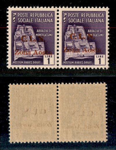 Italia / C.L.n. / Aosta / Posta Ordinaria