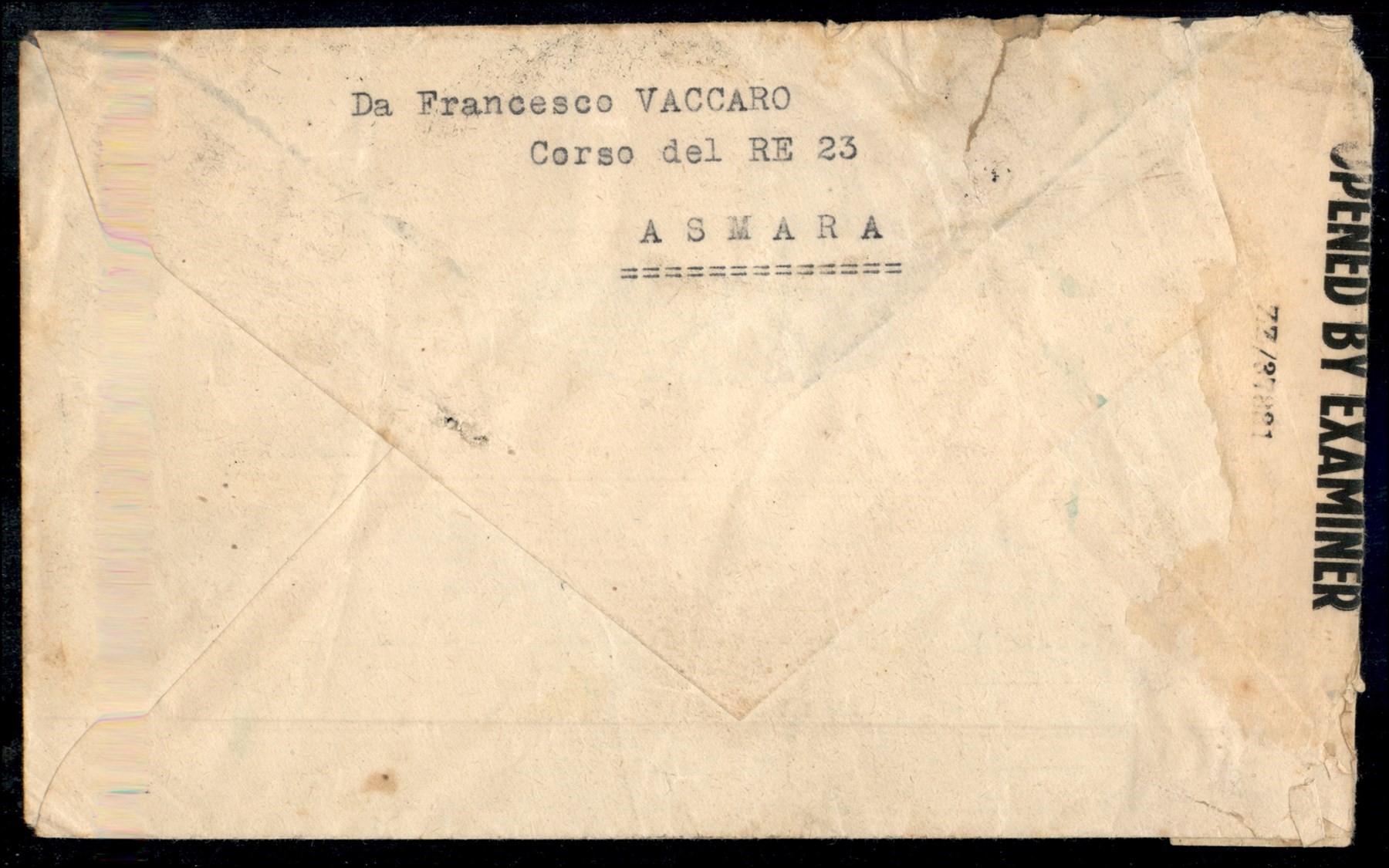 Italia / Occupazioni Straniere delle Colonie / Occupazione Britannica / M.e.f. / Posta Ordinaria