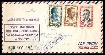 Francia / Aerogrammi