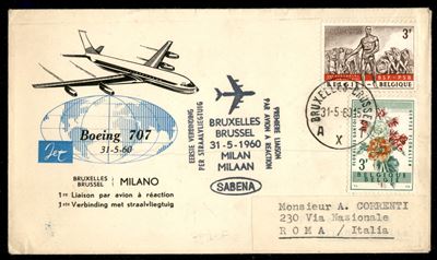 Belgio / Aerogrammi