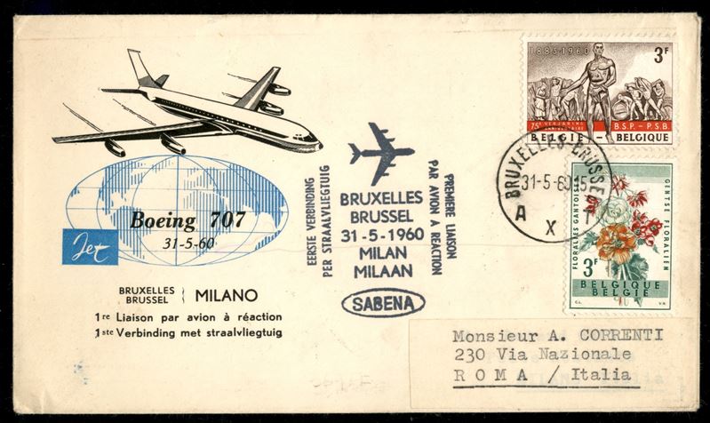 Belgio / Aerogrammi