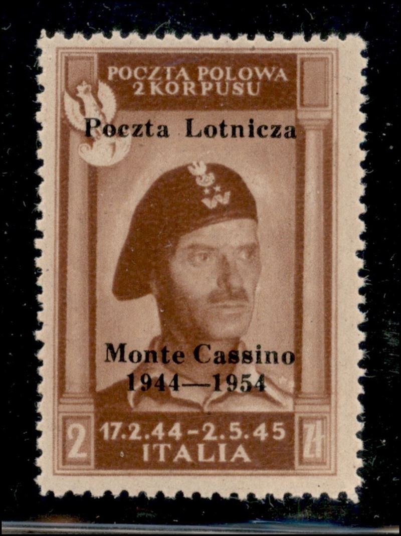 Italia / Corpo Polacco / Posta Aerea