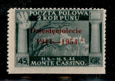 Italia / Corpo Polacco / Posta Ordinaria
