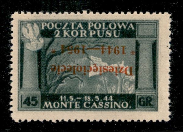 ITALIA / Corpo Polacco / Posta ordinaria