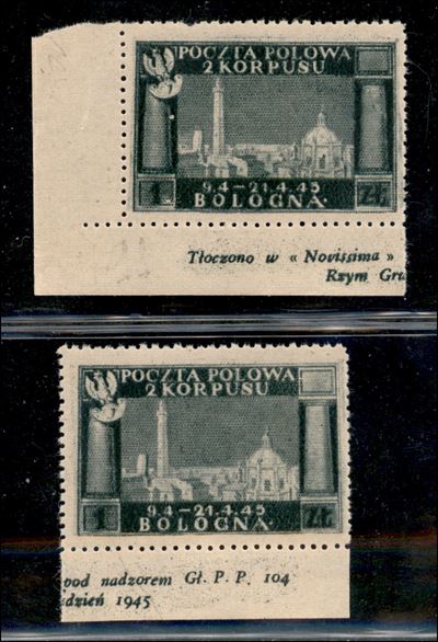 Italia / Corpo Polacco / Posta Ordinaria