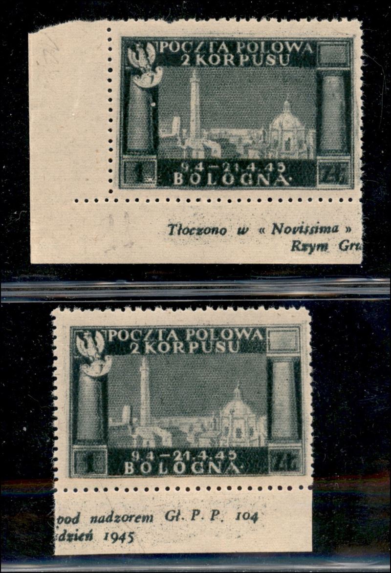 Italia / Corpo Polacco / Posta Ordinaria