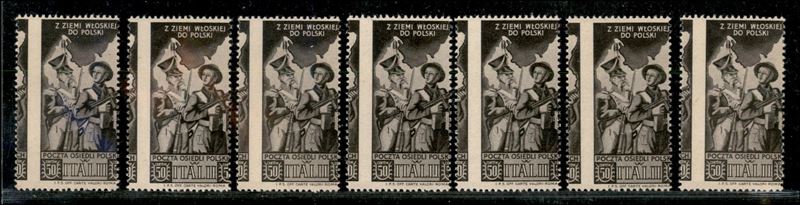 Italia / Corpo Polacco / Posta Ordinaria