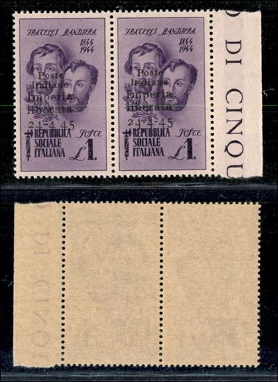 Italia / C.L.n. / Imperia / Posta Ordinaria