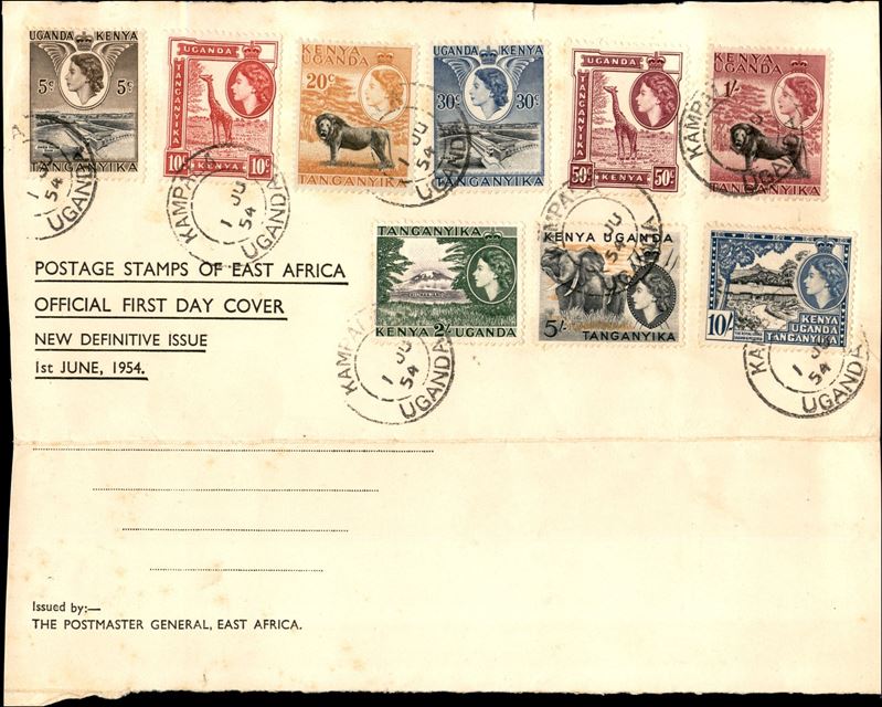 Kenya Uganda Tanganika / Posta Ordinaria
