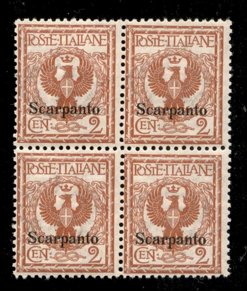 Italia / Colonie / Egeo / Scarpanto / Posta Ordinaria