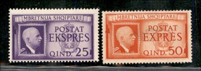 Italia / Occupazioni II Guerra Mondiale / Albania / Espressi