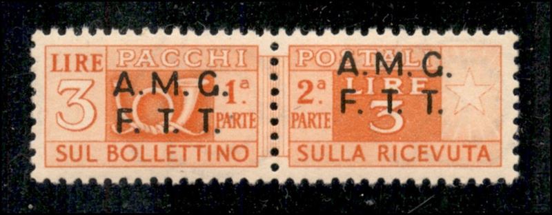 Italia / Trieste / Trieste Amg Ftt / Pacchi Postali