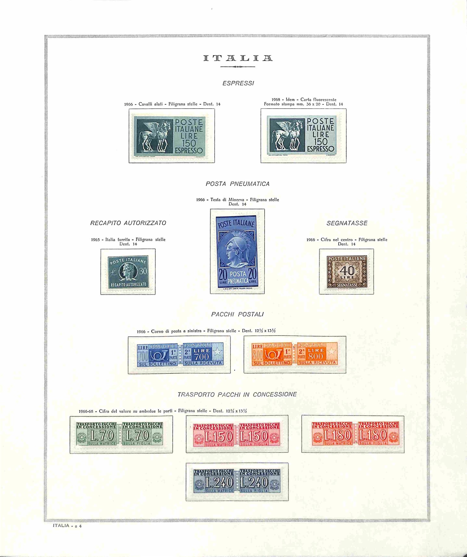 Italia / Repubblica / Posta Ordinaria