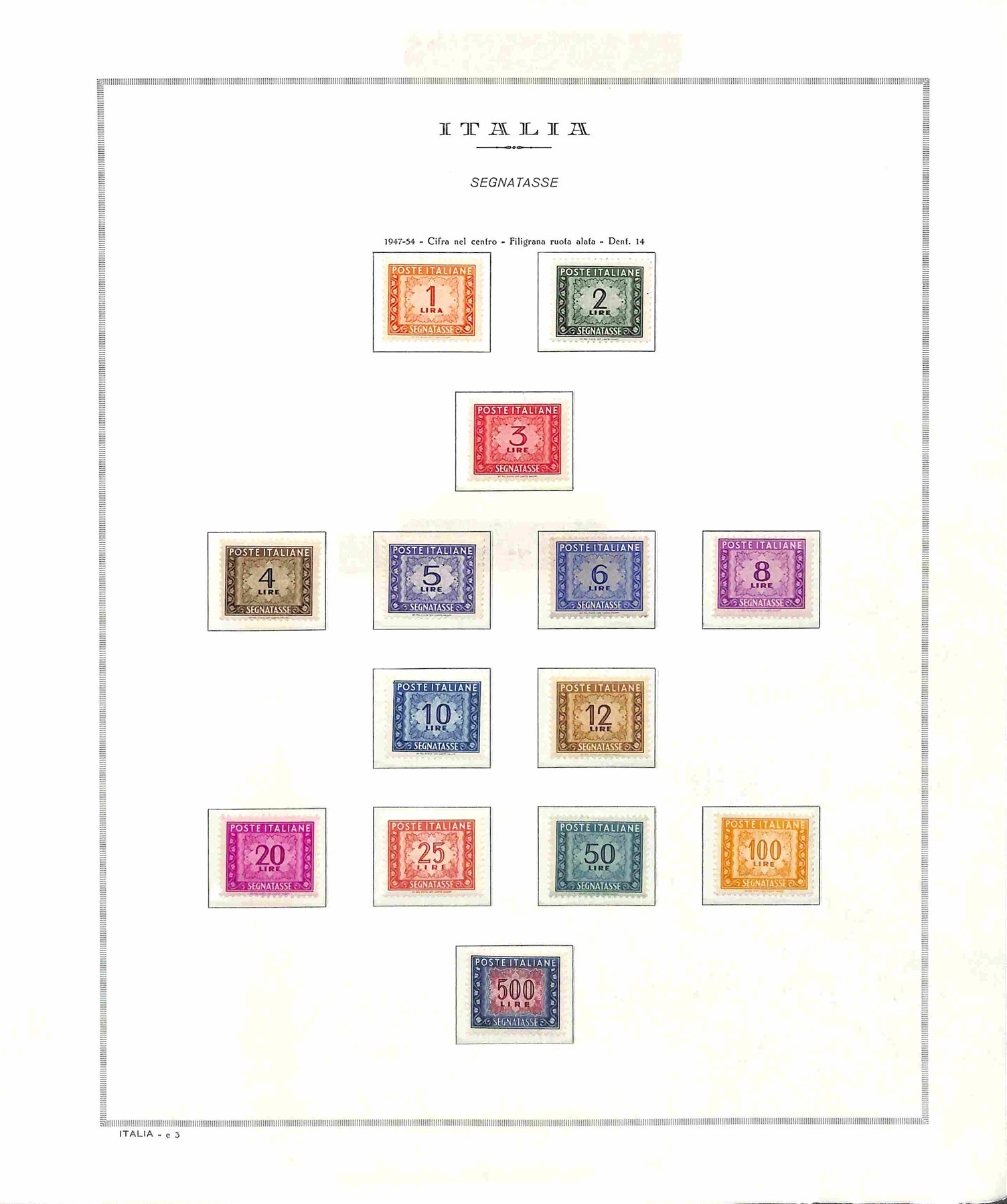 Italia / Repubblica / Posta Ordinaria