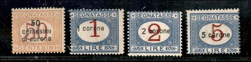 Italia / Occupazioni i Guerra Mondiale / Dalmazia / Segnatasse
