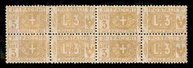 Italia / Regno / Vittorio Emanuele III / Pacchi Postali