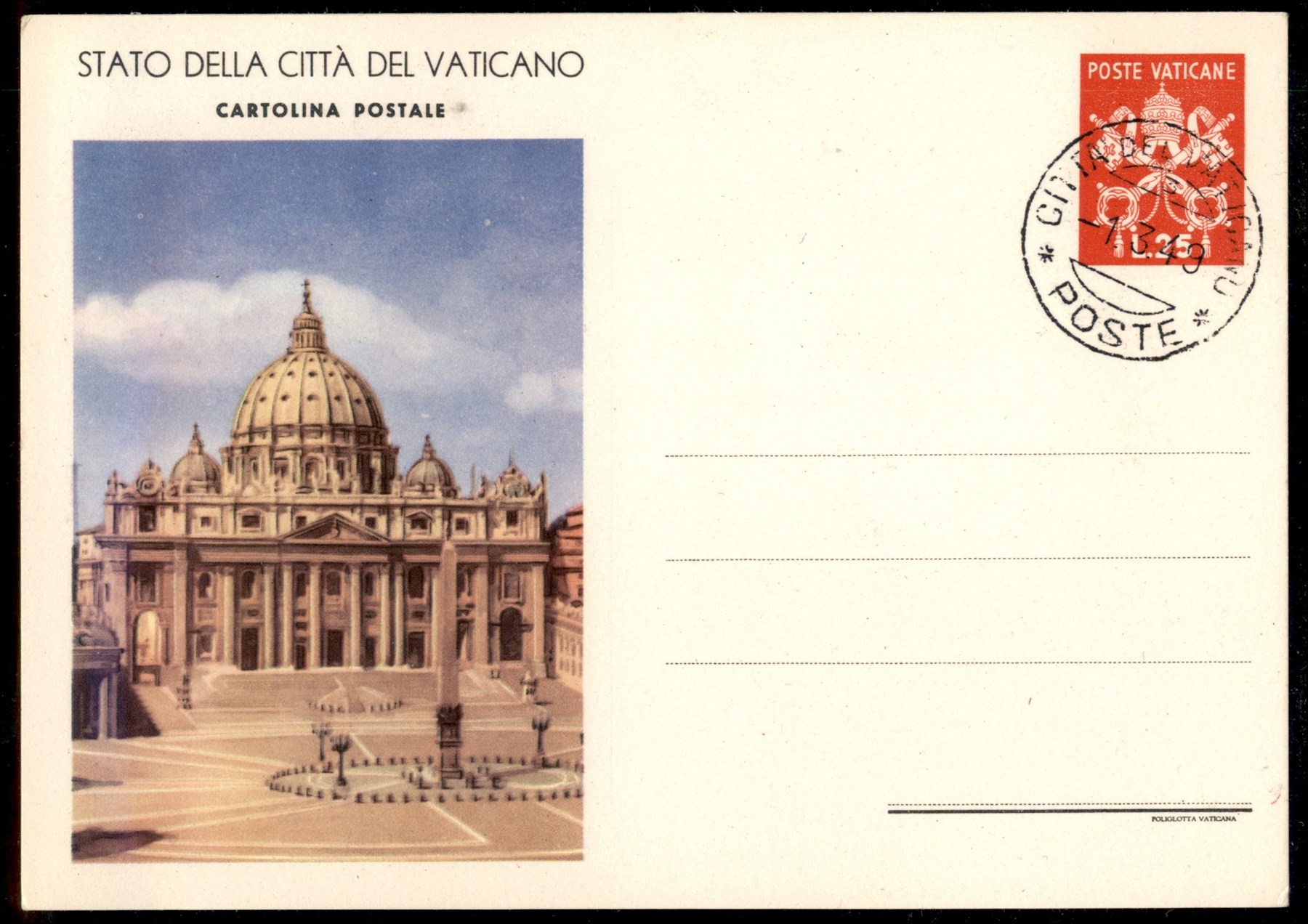 Vaticano / Posta Ordinaria