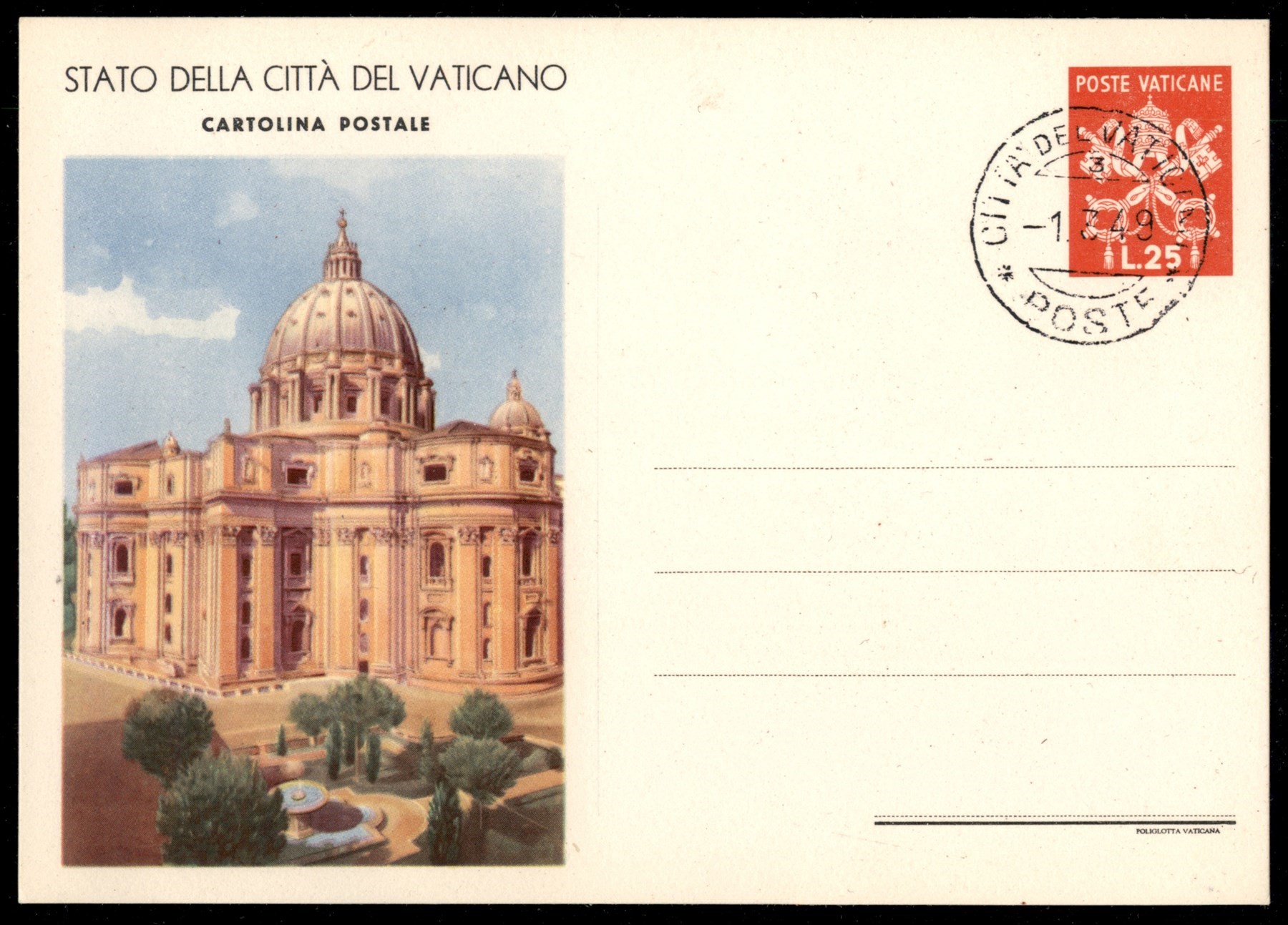 Vaticano / Posta Ordinaria