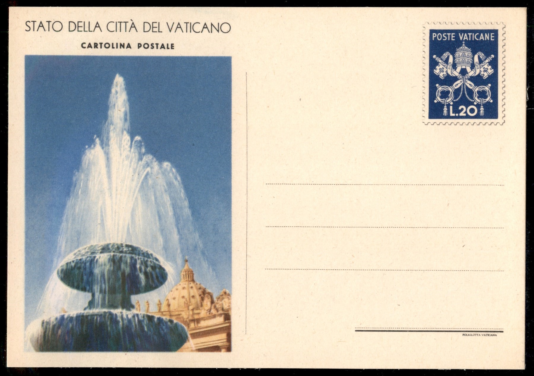 Vaticano / Posta Ordinaria