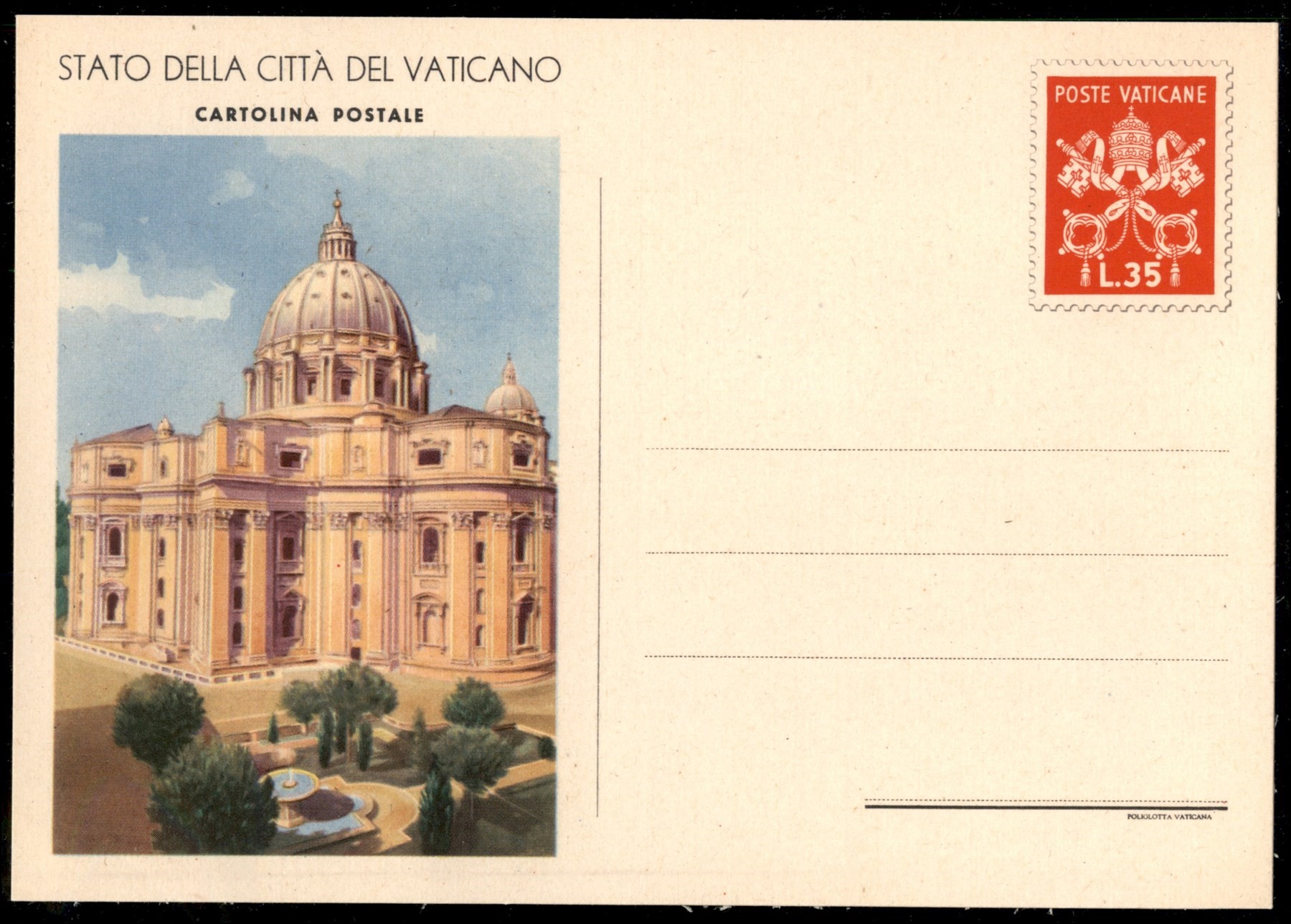 Vaticano / Posta Ordinaria