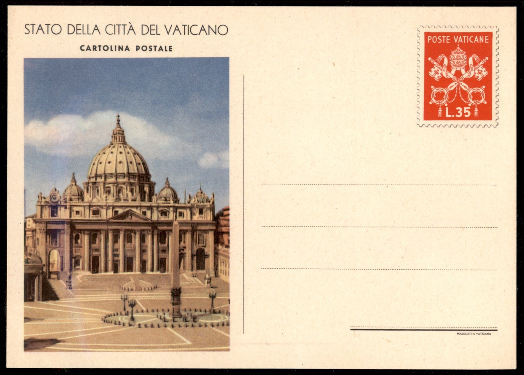 Vaticano / Posta Ordinaria