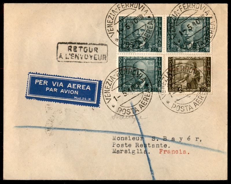 Italia / Regno / Aerogrammi
