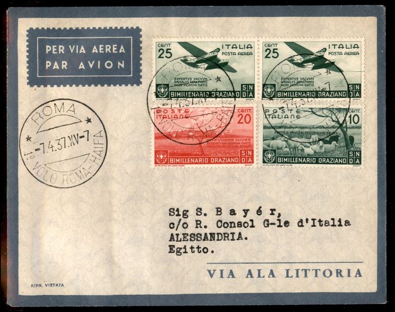 Italia / Regno / Aerogrammi