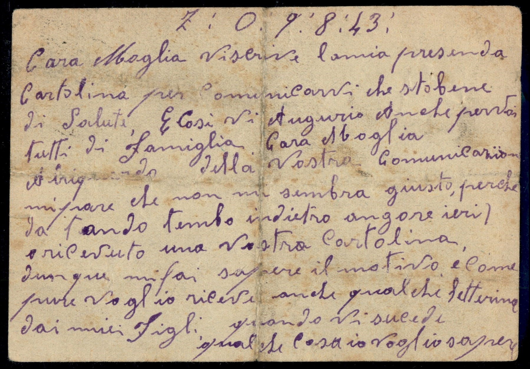 Italia / Colonie / Egeo / Rodi / Posta Militare