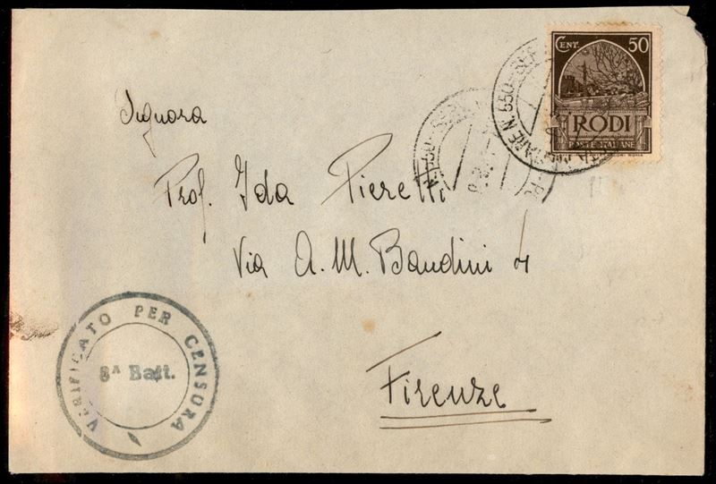 Italia / Colonie / Egeo / Rodi / Posta Militare