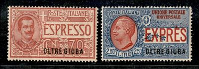 Italia / Colonie / Oltre Giuba / Espressi