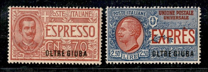 Italia / Colonie / Oltre Giuba / Espressi