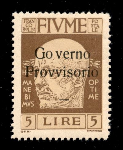 Italia / Occupazioni i Guerra Mondiale / Fiume / Posta Ordinaria