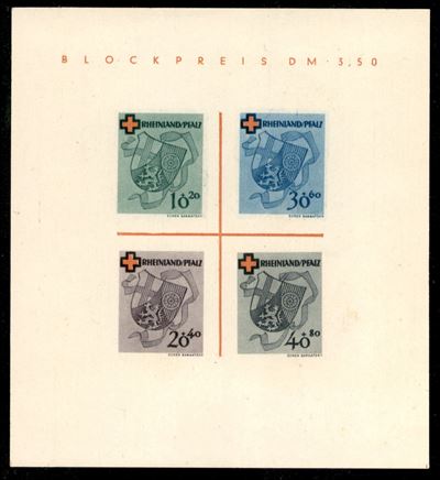 Germania / Occupazione Alleata / Zona Francese / Posta Ordinaria