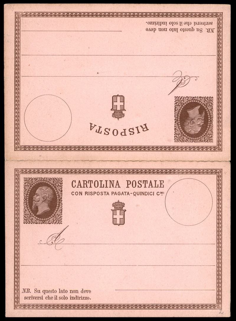 Italia / Regno / Vittorio Emanuele II / Posta Ordinaria
