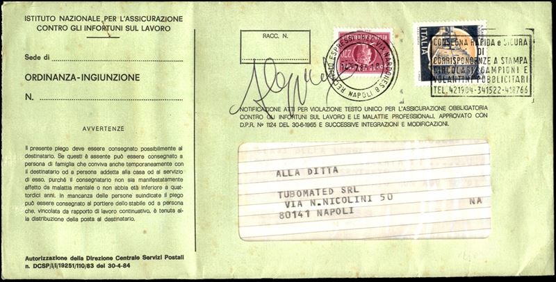 Italia / Repubblica / Recapito Autorizzato