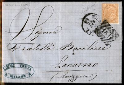Italia / Regno / Vittorio Emanuele II / Posta Ordinaria