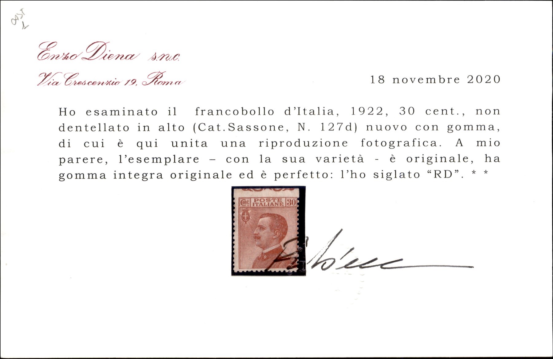 Italia / Regno / Vittorio Emanuele III / Posta Ordinaria